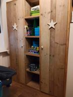 Steigerhouten kledingkast kinderkamer - handgemaakt, Huis en Inrichting, Kasten | Kledingkasten, Ophalen, 100 tot 150 cm, 200 cm of meer
