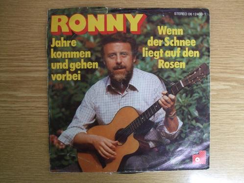 RONNY   JAHRE KOMMEN UND GEHEN VORBEI / WENN DER SCHNEE, Cd's en Dvd's, Vinyl Singles, Zo goed als nieuw, Single, Pop, 7 inch