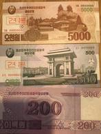 Biljetten noord en zuid Korea, Ophalen of Verzenden, Oost-Azië, Setje