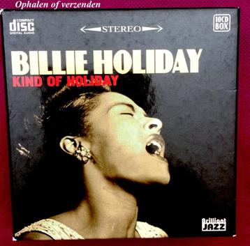 Verzenden kan Billie Holiday 10-cdBox Kind of Holiday beschikbaar voor biedingen