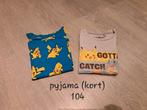 Pyjama's pokemon, Kinderen en Baby's, Kinderkleding | Maat 104, Jongen, Gebruikt, Ophalen of Verzenden, Nacht- of Onderkleding