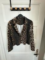 Leopard blazer, Maat 38/40 (M), Bruin, Ophalen of Verzenden, Zo goed als nieuw
