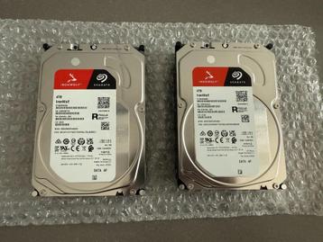 Seagate IronWolf 4TB (2x) beschikbaar voor biedingen