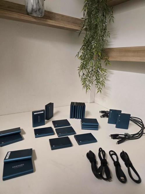 Samsung T5 portable SSD - externe SSD schijf 250GB - USB C!, Computers en Software, Overige Computers en Software, Zo goed als nieuw