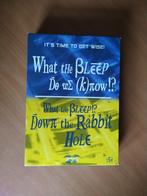 2-DVD What the Bleep do we know + Down the Rabbit Hole, Vanaf 12 jaar, Ophalen of Verzenden, Zo goed als nieuw, Wetenschap of Techniek