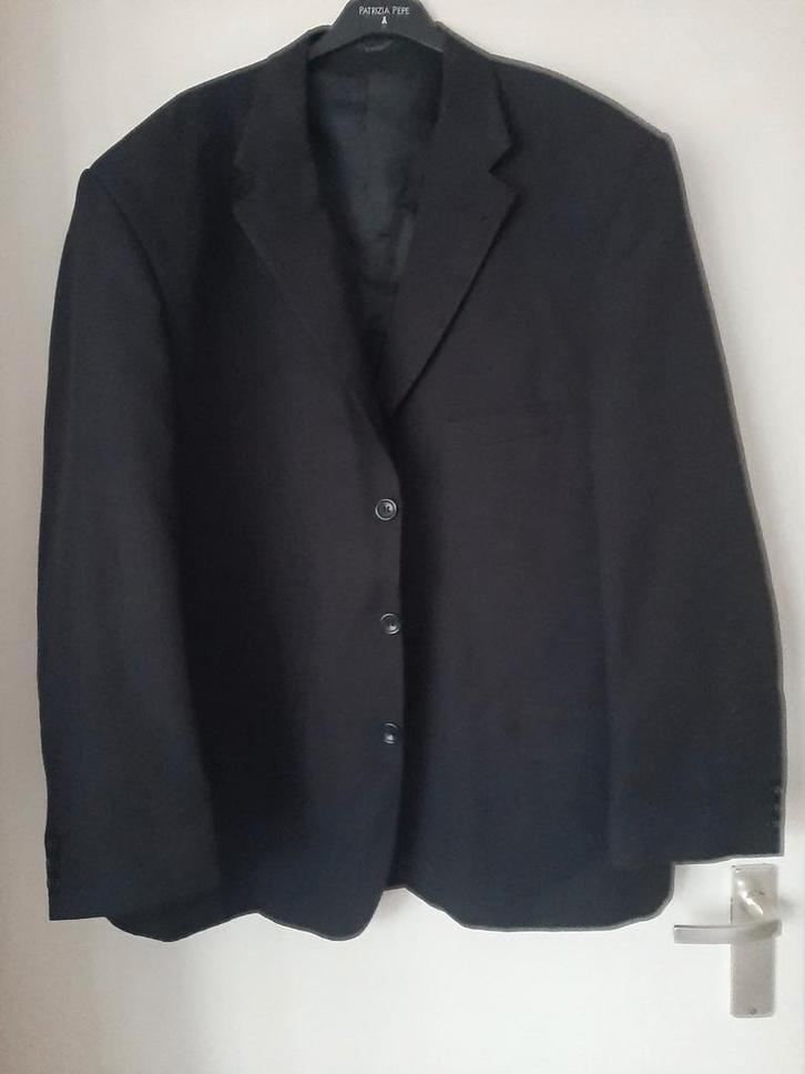 Woolmark colbert maat 56, Kleding | Heren, Kostuums en Colberts, Zo goed als nieuw, Maat 56/58 (XL), Zwart, Ophalen of Verzenden