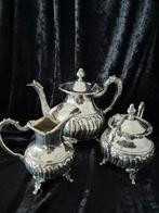 Verzilverde theeset in uitmuntende staat, Antiek en Kunst, Ophalen of Verzenden