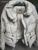 Winterjas, warm, water- en winddicht Burberry – wit – maat M, Ophalen, Zo goed als nieuw, Wit