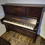 Akoestische piano Gerhard Adam, Wesel – hoog model, Ophalen, Gebruikt, Bruin, Piano