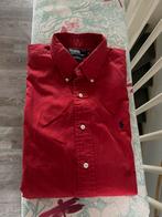 Ralph Lauren rood overhemd XL - Uitstekende staat!, Kleding | Heren, Ophalen, Zo goed als nieuw, Rood, Halswijdte 43/44 (XL)
