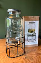 Limonadetap met metalen tray 6 liter, Huis en Inrichting, Ophalen of Verzenden, Zo goed als nieuw