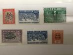Postzegels Ceylon, Postzegels en Munten, Ophalen of Verzenden