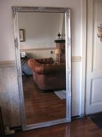 Chique!! Old-Zilver "Facet" Lange 183x83cm "Barok" Spiegel, Huis en Inrichting, Woonaccessoires | Spiegels, Verzenden, Zo goed als nieuw