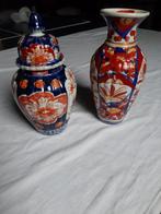 Gave  Imari deksel vaas + Imari vaas  gaaf, Ophalen of Verzenden