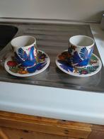 2 Vintage Acapulco Kop en Schotels - Nieuwstaat!, Ophalen, Keramiek, Nieuw, Overige stijlen