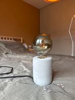 Mooie design tafellamp betonlook, Ophalen, Overige materialen, Modern, industrieel, Zo goed als nieuw