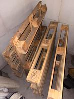 4 gratis houten pallets op te halen, zie foto's!, Doe-het-zelf en Verbouw, Ophalen, Pallet