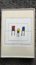 Originele Zeefdruk van Piet Zegveld uit 2000., Antiek en Kunst, Ophalen of Verzenden