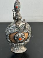 Tibetaans zilver snuifles 14 cm, Antiek en Kunst, Ophalen of Verzenden