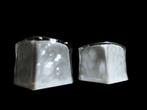 Fantastische vintage Ice cube lamp Henrik Leander design, Huis en Inrichting, Lampen | Tafellampen, Ophalen of Verzenden, Gebruikt