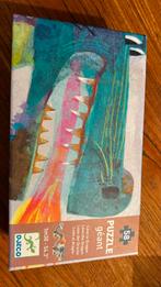 Djeco vloerpuzzel Draak - 58 Stukjes, Ophalen of Verzenden, Meer dan 50 stukjes, Zo goed als nieuw, 4 tot 6 jaar