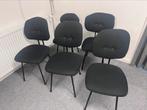 lensvelt maarten baas chair 101b (lensvelt uni) zwart 9stuks, Huis en Inrichting, Ophalen, Modern design, Zwart, Zo goed als nieuw