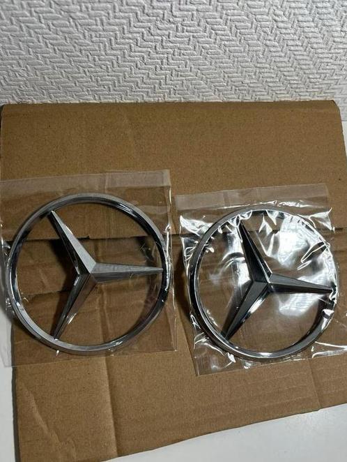 Mercedes-Benz - Ster Chrome Logo 90mm, Auto diversen, Tuning en Styling, Ophalen of Verzenden