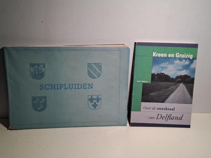 Schipluiden, Kreen en Gruizig (streektaal van Delfland), Boeken, Geschiedenis | Stad en Regio, Gelezen, 20e eeuw of later, Ophalen of Verzenden