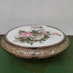 Vintage taartschotel gebakschaal, taartplateau op voet, Valkenswaard, Gebruikt, Info@flashbackfurniture.nl, Flashback Furniture