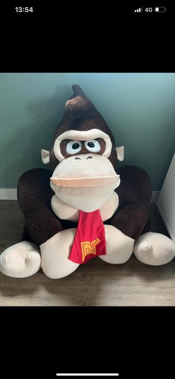 Grote Donkey Kong knuffel Nieuw beschikbaar voor biedingen