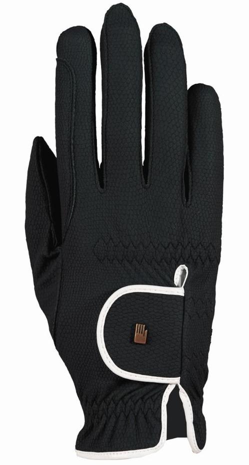 Roeckl Lona Handschoen Zwart of Navy 6, 6.5, 7, 7.5, 8, 8.5, Dieren en Toebehoren, Paardrijkleding, Nieuw, Dames, Heren, Kinderen