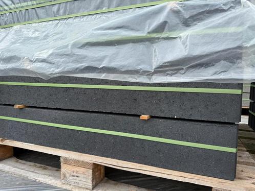 Opsluitband zwart 5x15x100, Tuin en Terras, Bielzen en Borders, Nieuw, Overige typen, Beton, Minder dan 25 cm, Minder dan 100 cm