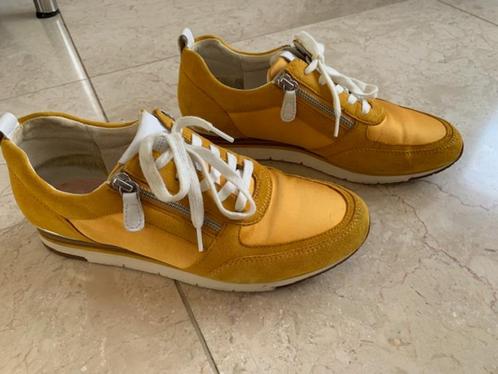 Sneakers van Gabor, Mt 39, best fitting collectie., Kleding | Dames, Schoenen, Zo goed als nieuw, Sneakers of Gympen, Geel, Ophalen of Verzenden