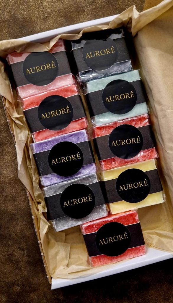 AURORÉ geurblokjes   aanbieding  probeerbox  geurbeleving, Huis en Inrichting, Woonaccessoires | Overige, Nieuw, Ophalen of Verzenden
