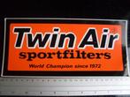 grote sticker twin air sportfilters logo world champion 1972, Merk, Zo goed als nieuw, Verzenden