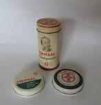 Zwitsal babypoeder busje en 2 doosjes babyzalf 50er jaren, Ophalen of Verzenden, Gebruikt, Overige, Overige merken