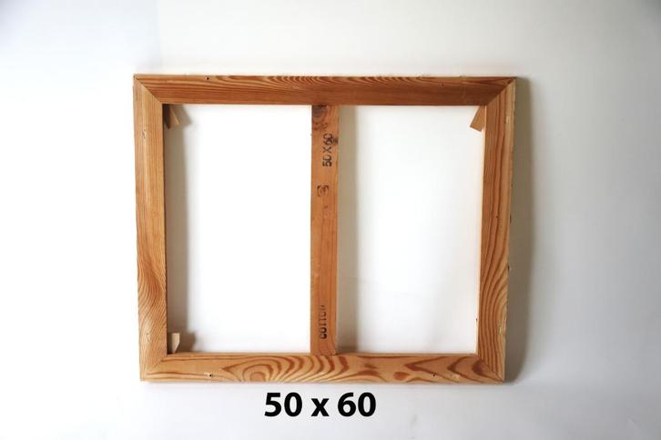 Schildersdoek spanramen, Hobby en Vrije tijd, Schilderen, Gebruikt, Ophalen of Verzenden