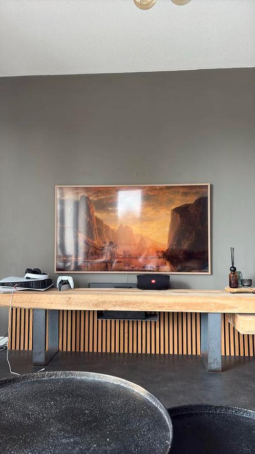 Tv meubels hout, Huis en Inrichting, Kasten | Televisiemeubels, Zo goed als nieuw, Minder dan 100 cm, 25 tot 50 cm, Ophalen