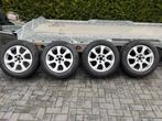 Audi VW. q5  q3 enz. Winterwielen 225-60R17, Ophalen, Banden en Velgen, 17 inch, Winterbanden
