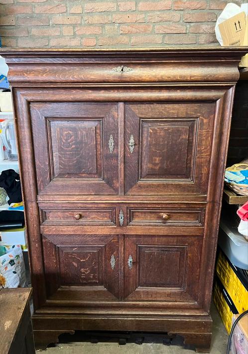 Antieke kast / brocante, Antiek en Kunst, Antiek | Meubels | Kasten, Ophalen