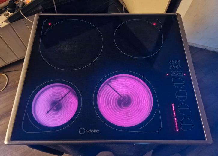 Scholtes inbouwkookplaat, keramisch., Witgoed en Apparatuur, Overige Witgoed en Apparatuur, Ophalen of Verzenden