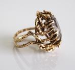 14 krt gouden design-ring, Gebruikt, ., Ophalen of Verzenden, Kleiner dan 17