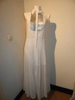 Karl Lagerfeld maxi dress doorknoop wit zilver werk lijfje, Kleding | Dames, Karl Lagerfeld, Verzenden, Wit, Zo goed als nieuw