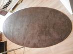 Vloerkleed, groot ovaal, donkerbruin, Huis en Inrichting, Stoffering | Tapijten en Kleden, Ophalen, 100 tot 150 cm, Bruin, 200 cm of meer