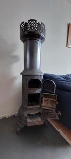 Antieke Deense allesbrander/houtkachel, Huis en Inrichting, Kachels, Ophalen of Verzenden, Gebruikt, Overige brandstoffen, Houtkachel