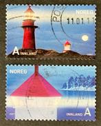 Noorwegen 2007 vuurtorens sg1654/1655 -9, Postzegels en Munten, Postzegels | Europa | Scandinavië, Ophalen of Verzenden, Noorwegen