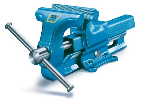Brockhaus Heuer 100120 Bankschroef  vaste bekken 120mm, Doe-het-zelf en Verbouw, Werkbanken