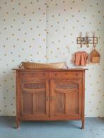 Vintage commode / eikenhout / Art Deco / bezorgen mogelijk, 50 tot 70 cm, Ophalen of Verzenden, 90 tot 105 cm, 100 cm of meer