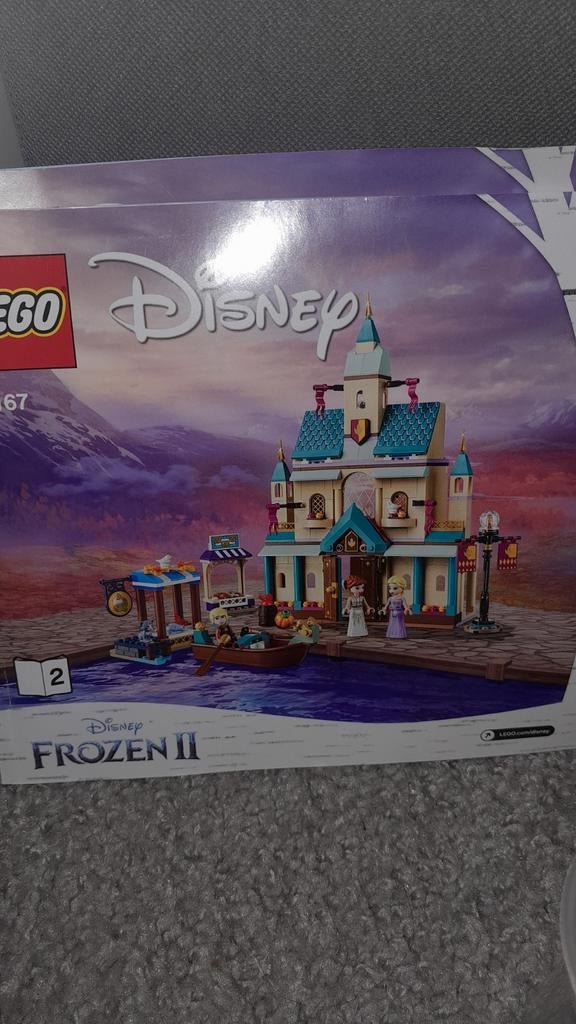 Lego Disney Frozen II Arendelle Kasteeldorp 41167, Ophalen of Verzenden, Zo goed als nieuw, Complete set, Lego