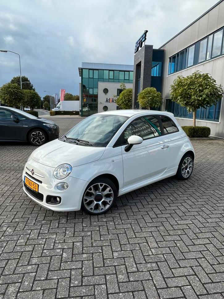 Fiat 500 0.9 80pk Twinair Turbo 2014 Wit, Auto's, Fiat, Particulier, Benzine, A, Hatchback, Handgeschakeld, Origineel Nederlands